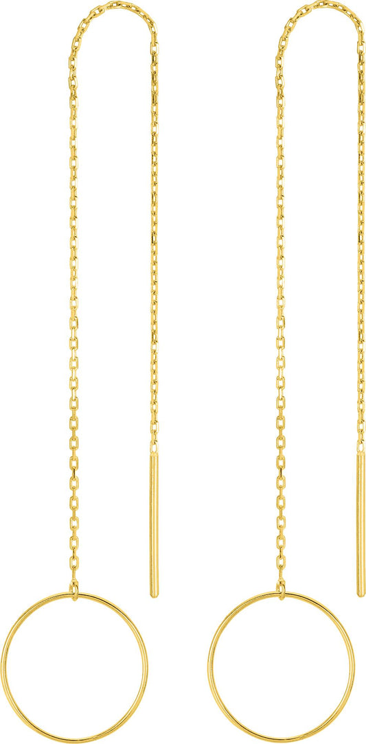 9K3773 - Earrings - 9CT YELLOW GOLD