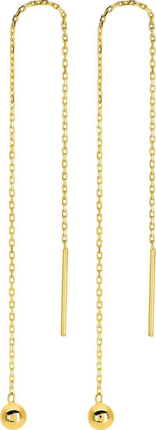 9K3776 - Earrings - 9CT YELLOW GOLD