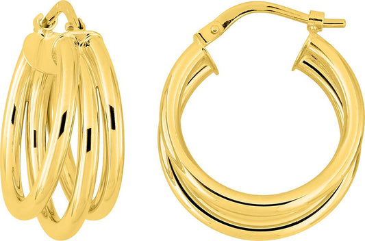 9K3872 - Earrings - 9CT YELLOW GOLD