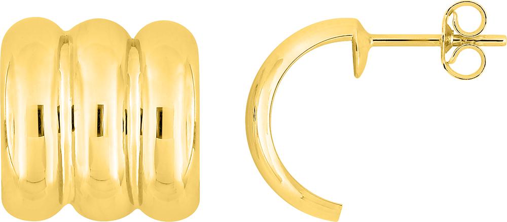 9K3874 - Earrings - 9CT YELLOW GOLD