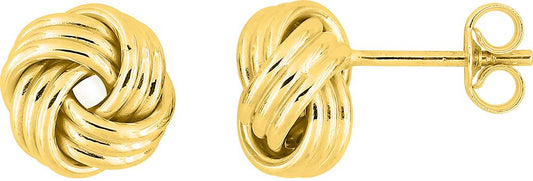 9K3886 - Earrings - 9CT YELLOW GOLD