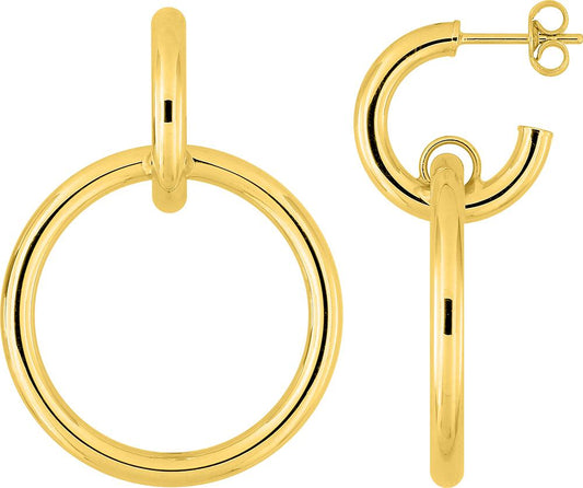9K3906 - Earrings - 9CT YELLOW GOLD
