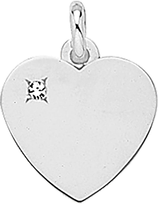 9K631.2BG - Charms & Pendants - 9CT WHITE GOLD