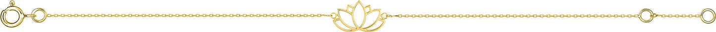 9K7933 - Bracelets - 9CT YELLOW GOLD
