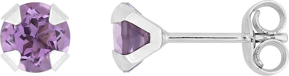 9K80355GA - Earrings - 9CT WHITE GOLD