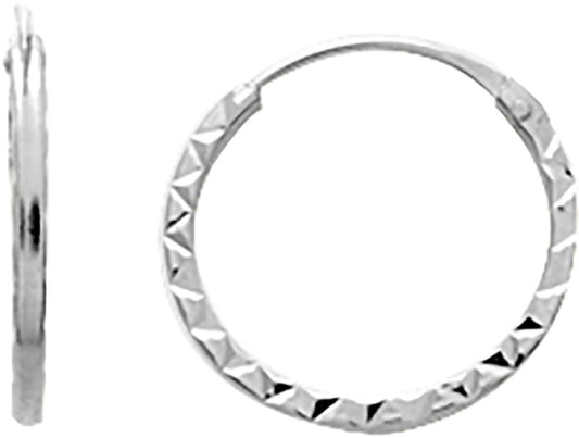 9K8056G - Earrings - 9CT WHITE GOLD
