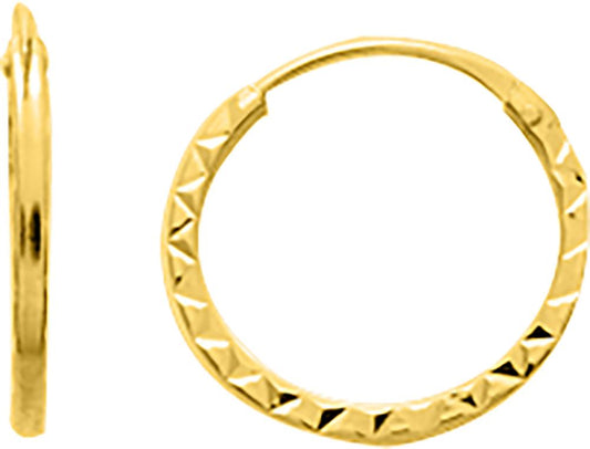 9K8056 - Earrings - 9CT YELLOW GOLD