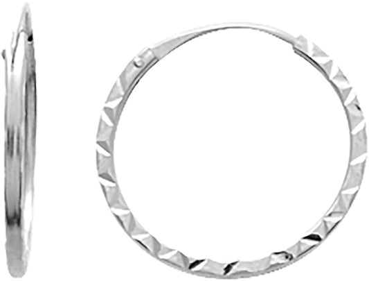 9K8057G - Earrings - 9CT WHITE GOLD