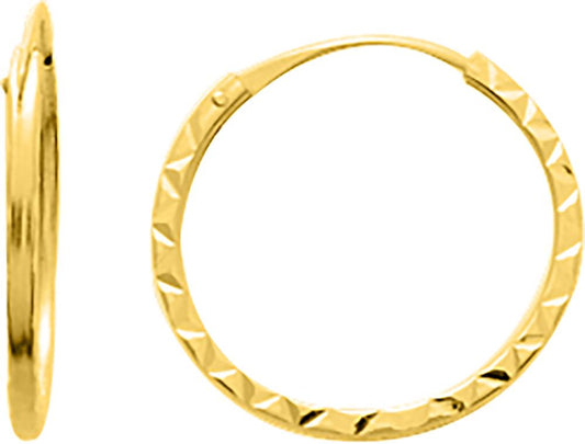 9K8057 - Earrings - 9CT YELLOW GOLD