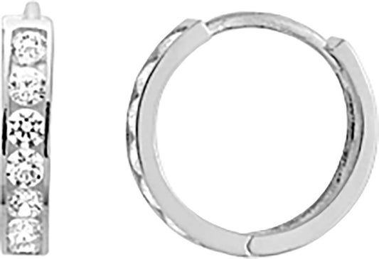 9K81002GZ - Earrings - 9CT WHITE GOLD