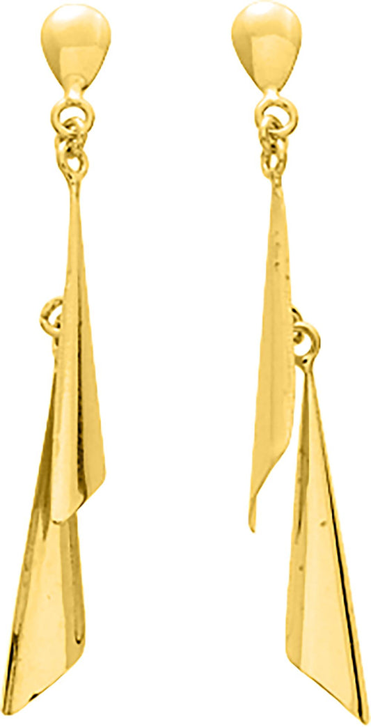 9K8322 - Earrings - 9CT YELLOW GOLD
