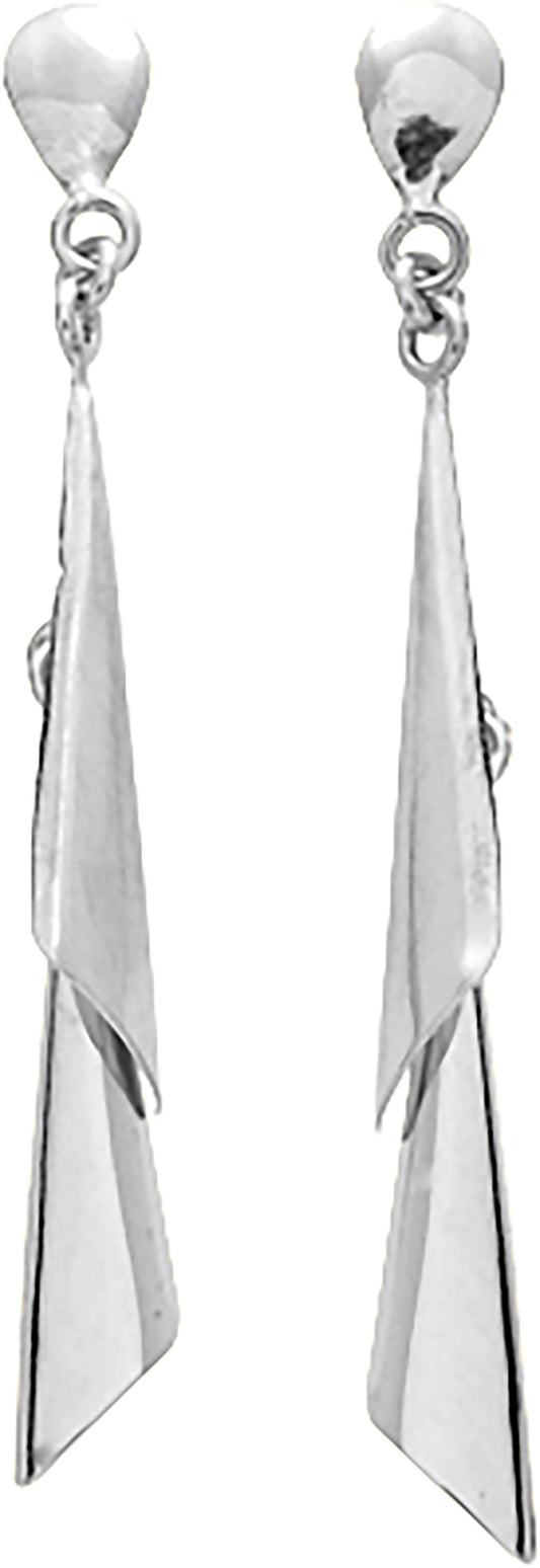 9K8322GR - Earrings - 9CT WHITE GOLD