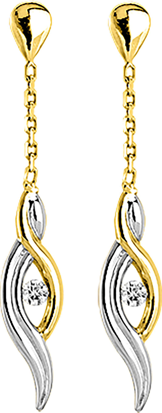9K8356GB - Earrings - 9CT GOLD