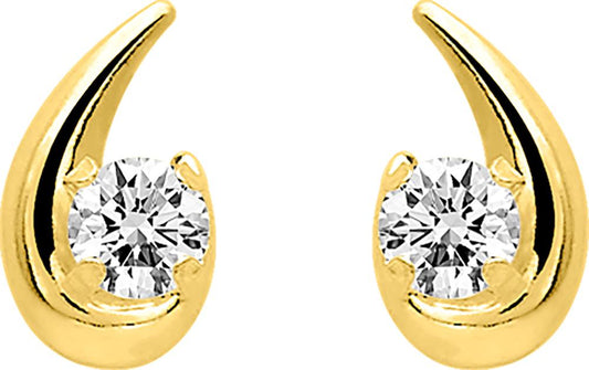 9K8367Z - Earrings - 9CT YELLOW GOLD
