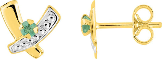 9K8368E - Earrings - 9CT YELLOW GOLD