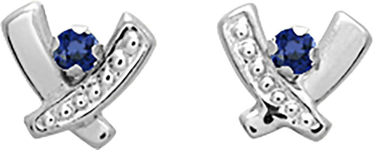9K8368GS - Earrings - 9CT WHITE GOLD