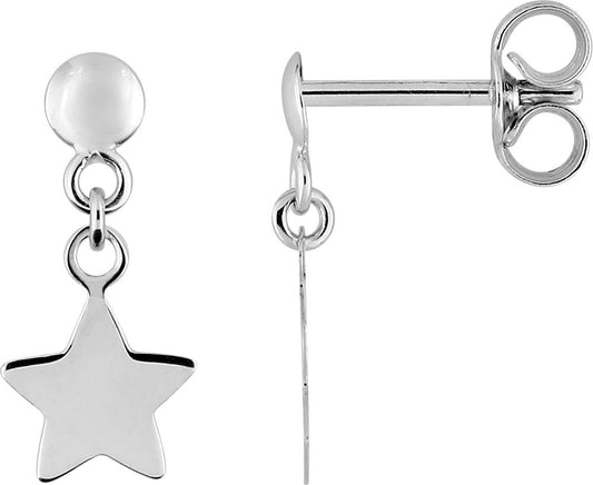 9K8465GR - Earrings - 9CT WHITE GOLD