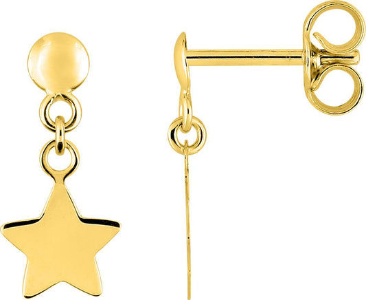9K8465 - Earrings - 9CT YELLOW GOLD