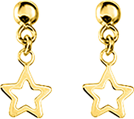 9K8466 - Earrings - 9CT YELLOW GOLD