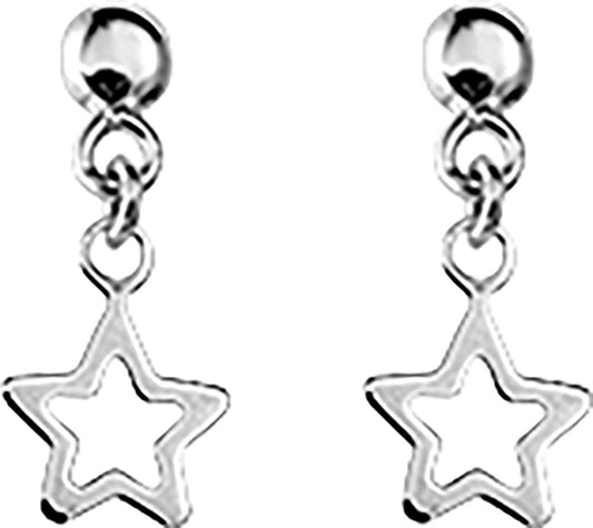 9K8466GR - Earrings - 9CT WHITE GOLD