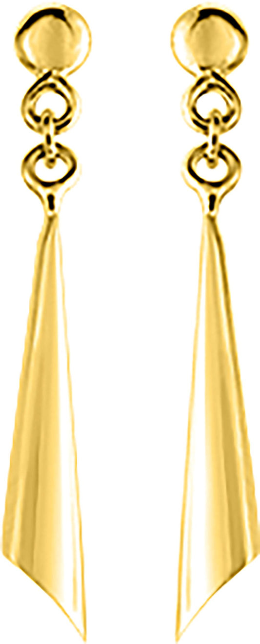 9K8468 - Earrings - 9CT YELLOW GOLD