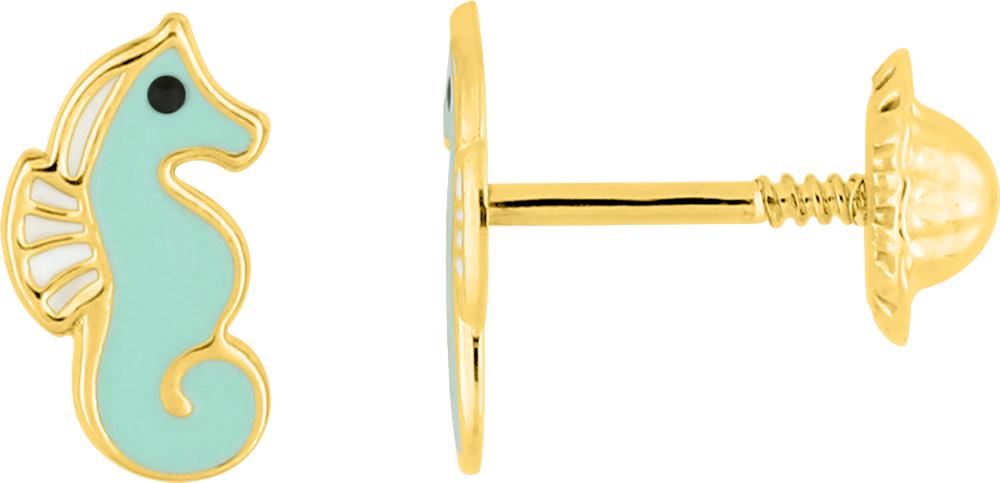 9K8568.1V - Earrings - 9CT YELLOW GOLD