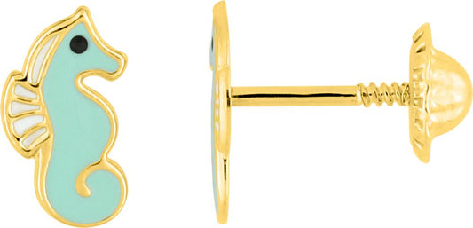 9K8568.1V - Earrings - 9CT YELLOW GOLD
