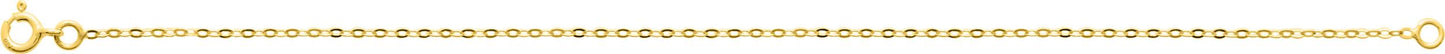 9KC11CH - Anklets - 9CT YELLOW GOLD
