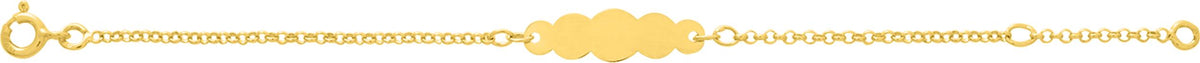 9KC21BBN - Bracelets - 9CT YELLOW GOLD
