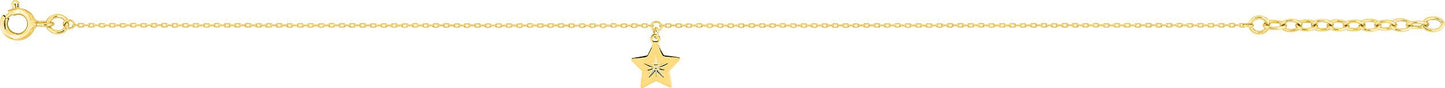 9KF24CH2 - Anklets - 9CT YELLOW GOLD