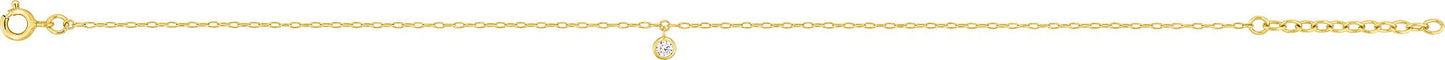 9KF30TCH4 - Anklets - 9CT YELLOW GOLD