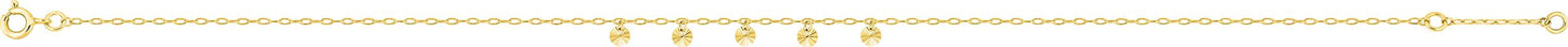 9KF30TCH8 - Anklets - 9CT YELLOW GOLD