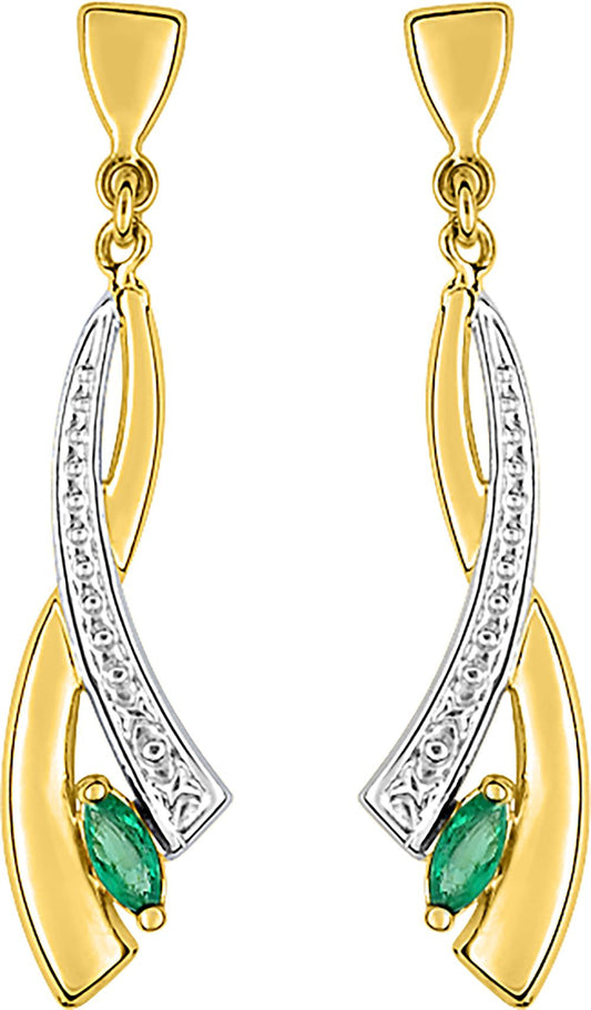 9KGL304BE - Earrings - 9CT GOLD