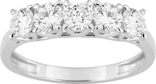 9KLGD004W - Rings - 9CT WHITE GOLD