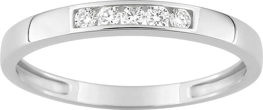 9KLGD010W - Rings - 9CT WHITE GOLD