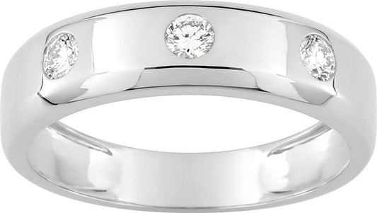 9KLGD015W - Rings - 9CT WHITE GOLD