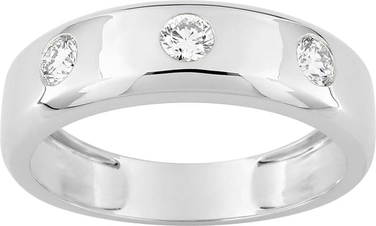 9KLGD016W - Rings - 9CT WHITE GOLD