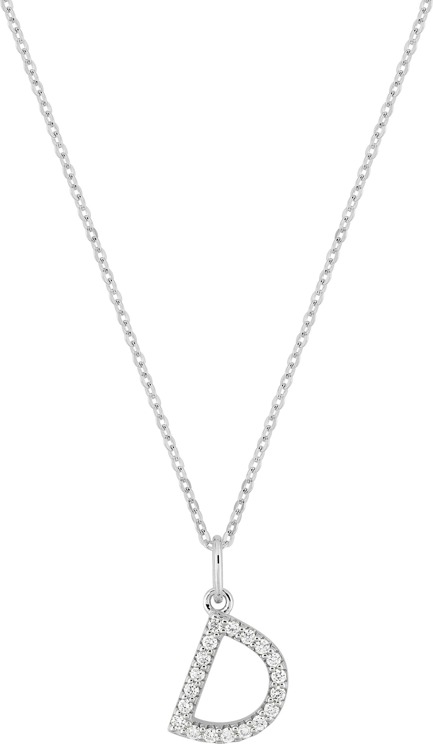 9KLGD01DW - Necklaces - 9CT WHITE GOLD