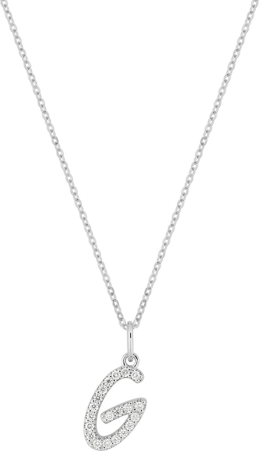 9KLGD01GW - Necklaces - 9CT WHITE GOLD