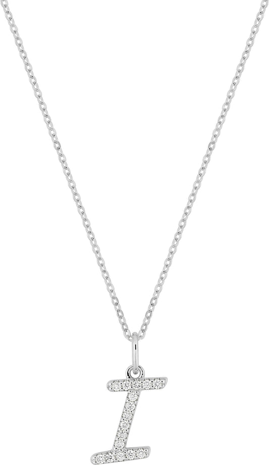 9KLGD01IW - Necklaces - 9CT WHITE GOLD