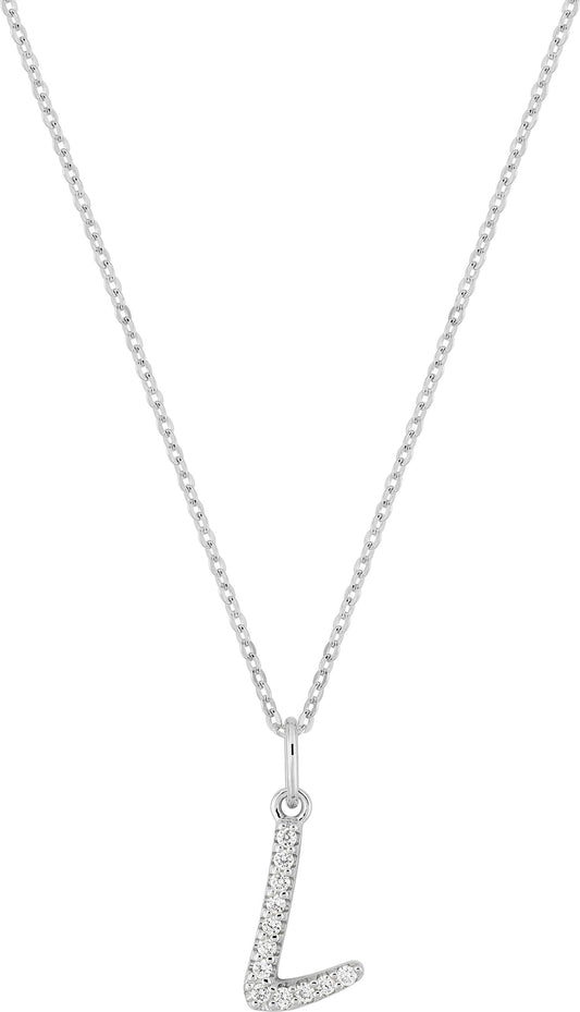 9KLGD01LW - Necklaces - 9CT WHITE GOLD