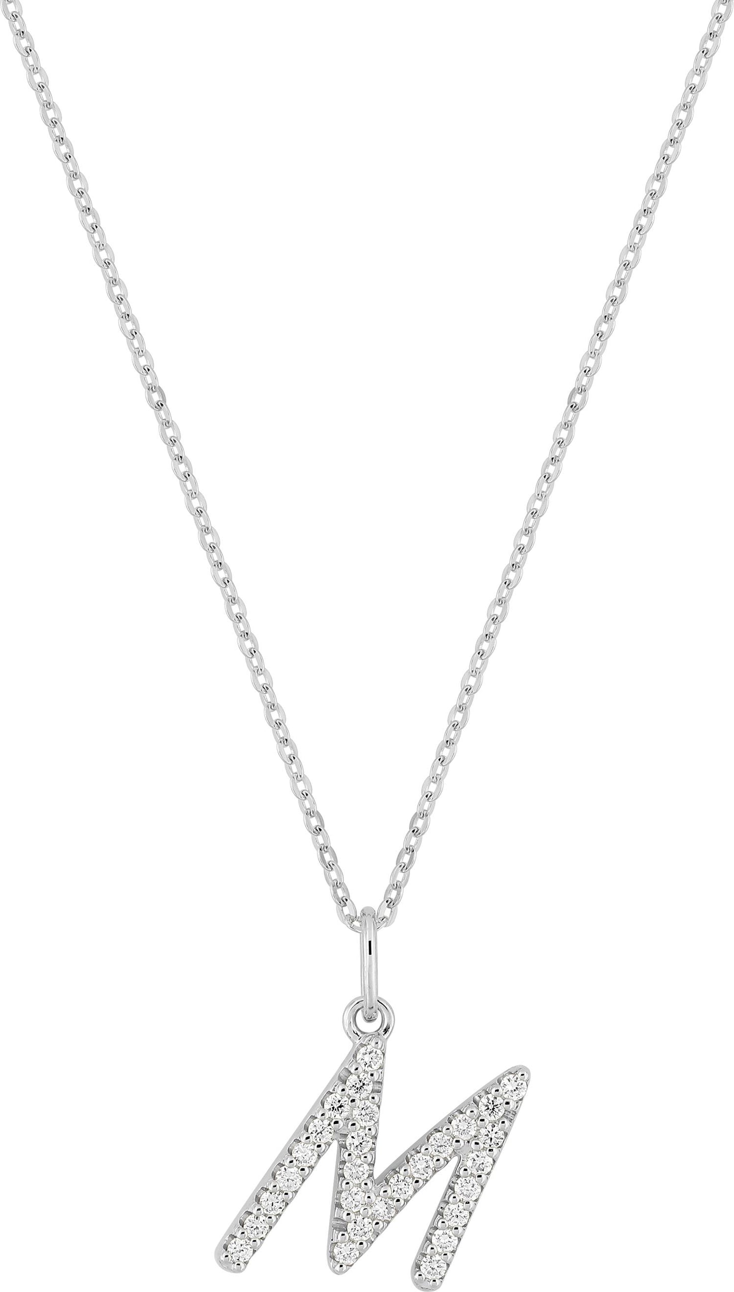 9KLGD01MW - Necklaces - 9CT WHITE GOLD