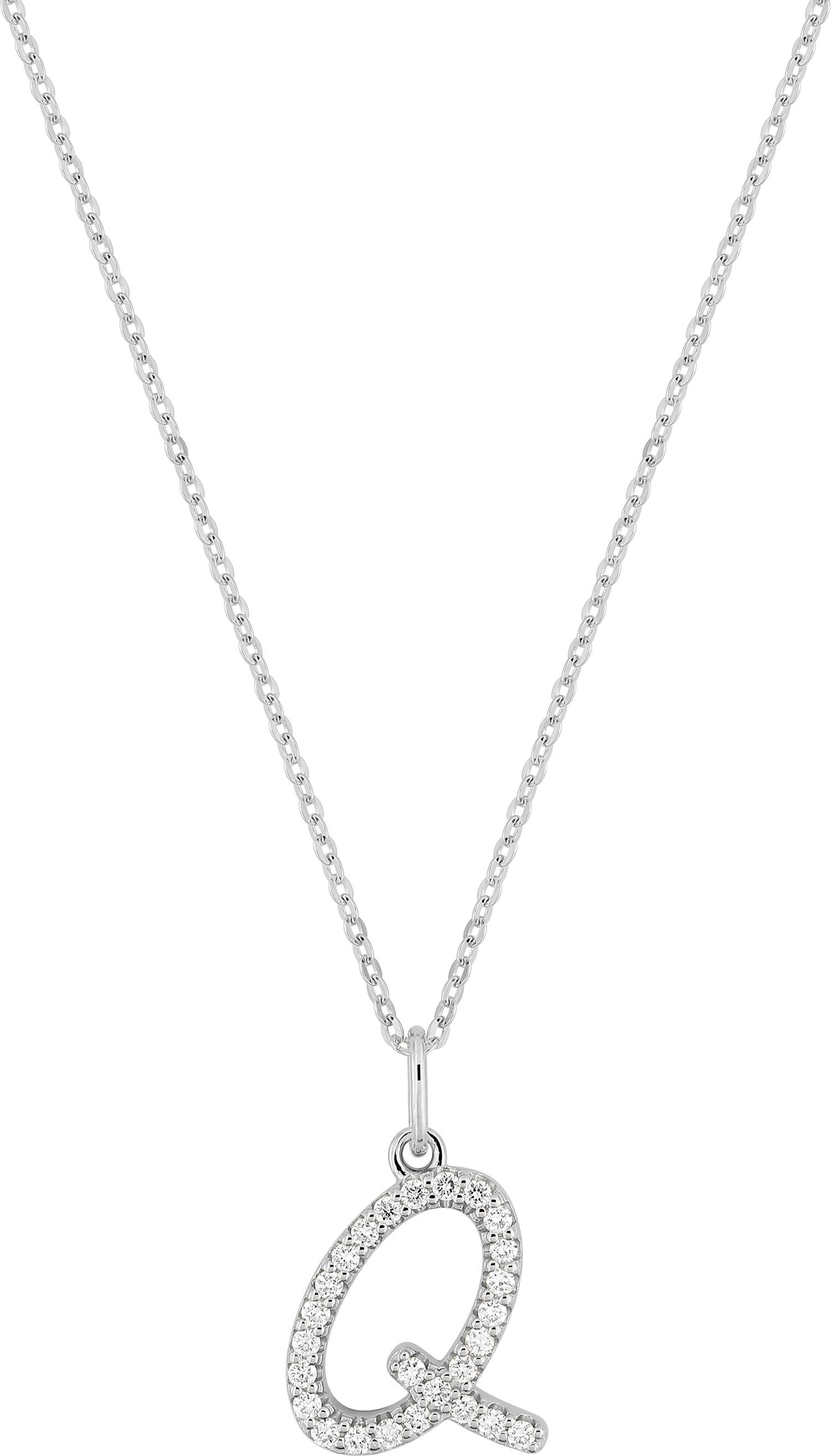 9KLGD01QW - Necklaces - 9CT WHITE GOLD