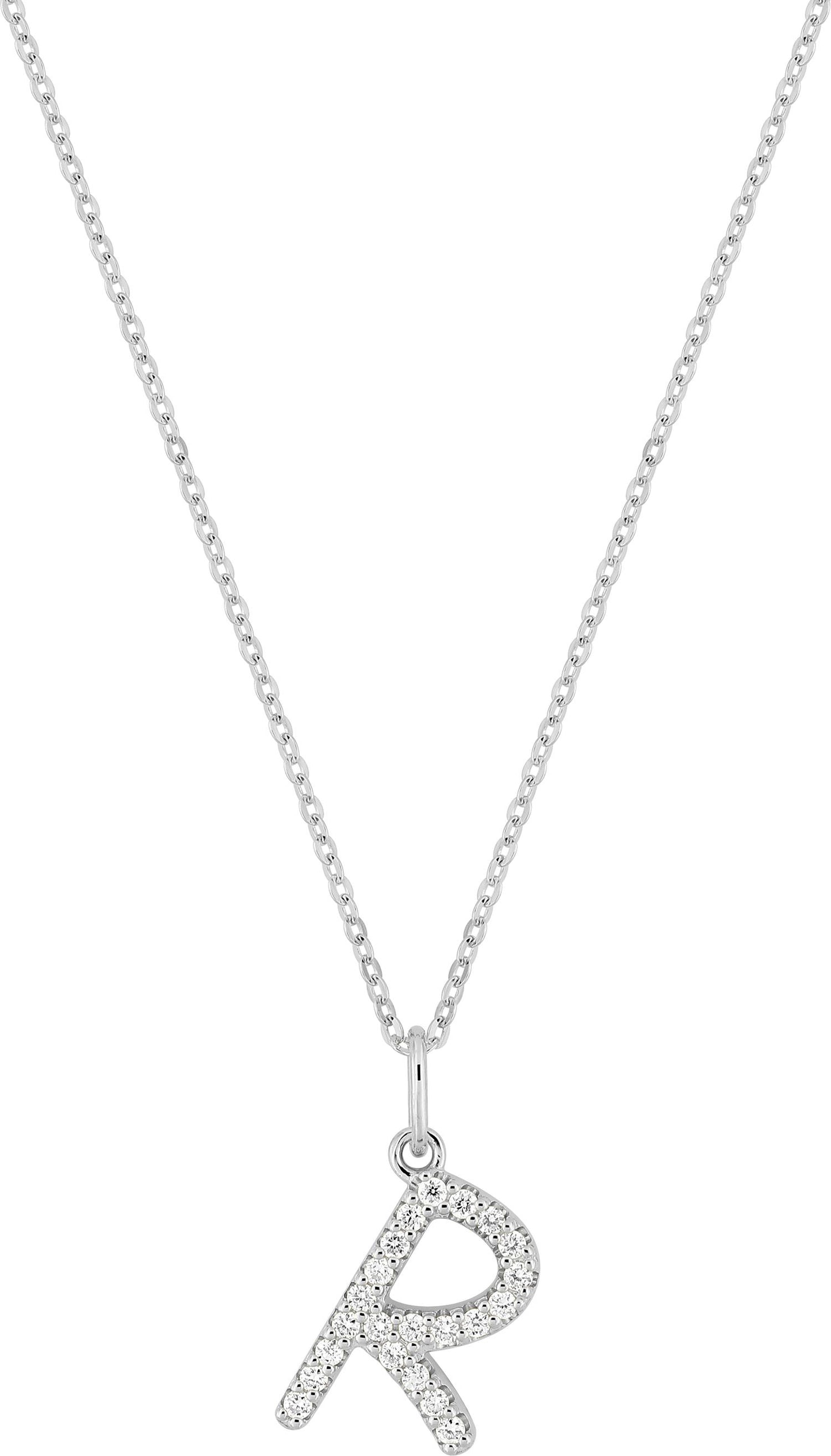 9KLGD01RW - Necklaces - 9CT WHITE GOLD