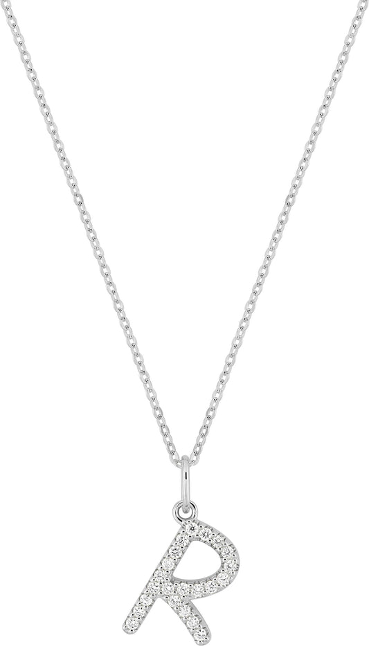 9KLGD01RW - Necklaces - 9CT WHITE GOLD