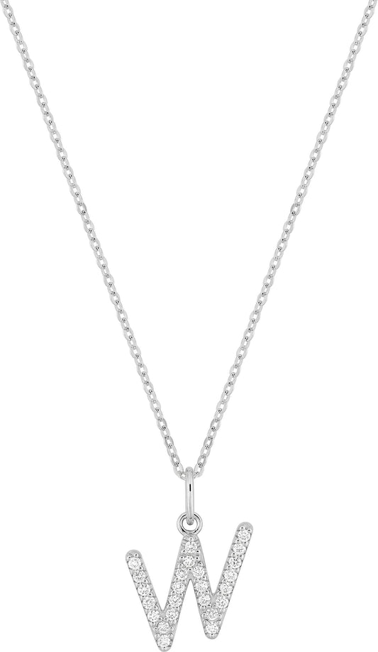 9KLGD01WW - Necklaces - 9CT WHITE GOLD