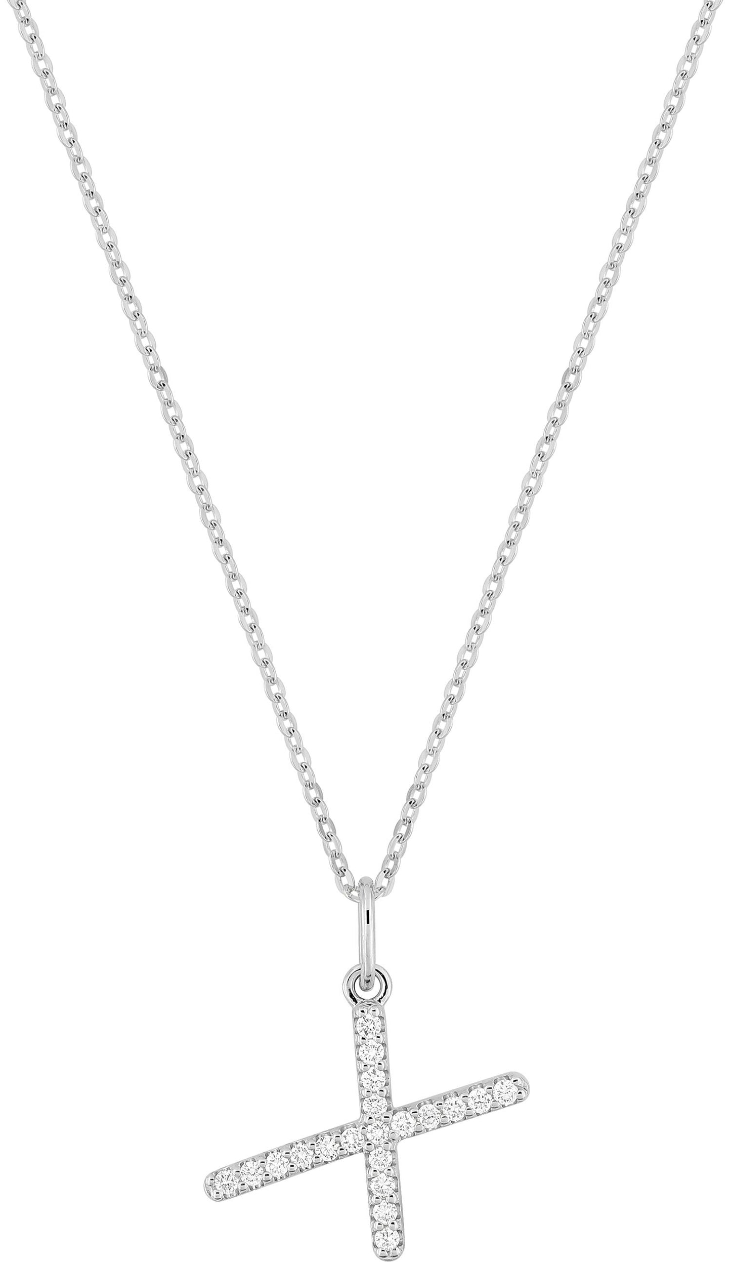 9KLGD01XW - Necklaces - 9CT WHITE GOLD
