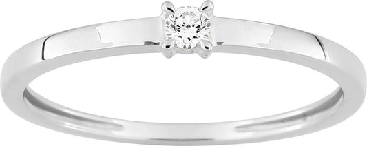 9KLGD025W - Rings - 9CT WHITE GOLD