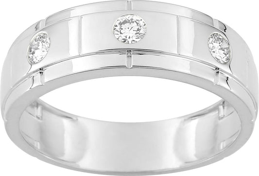 9KLGD045W - Rings - 9CT WHITE GOLD