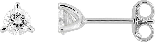 9KLGD049W - Earrings - 9CT WHITE GOLD